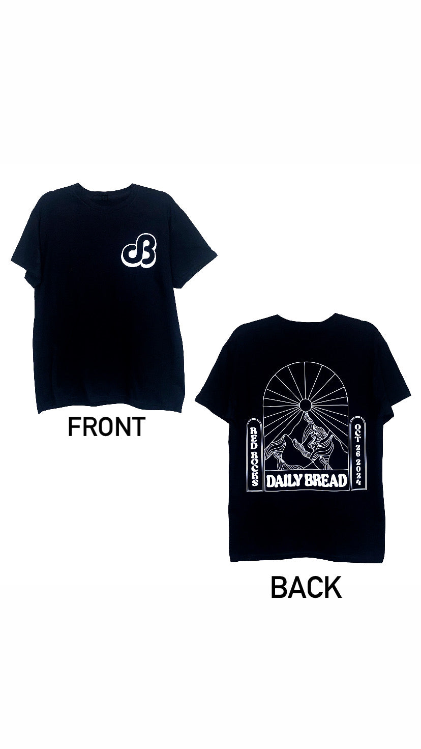 DAILY BREAD Red Rocks 2024 | Daily Bread edm music festival merch