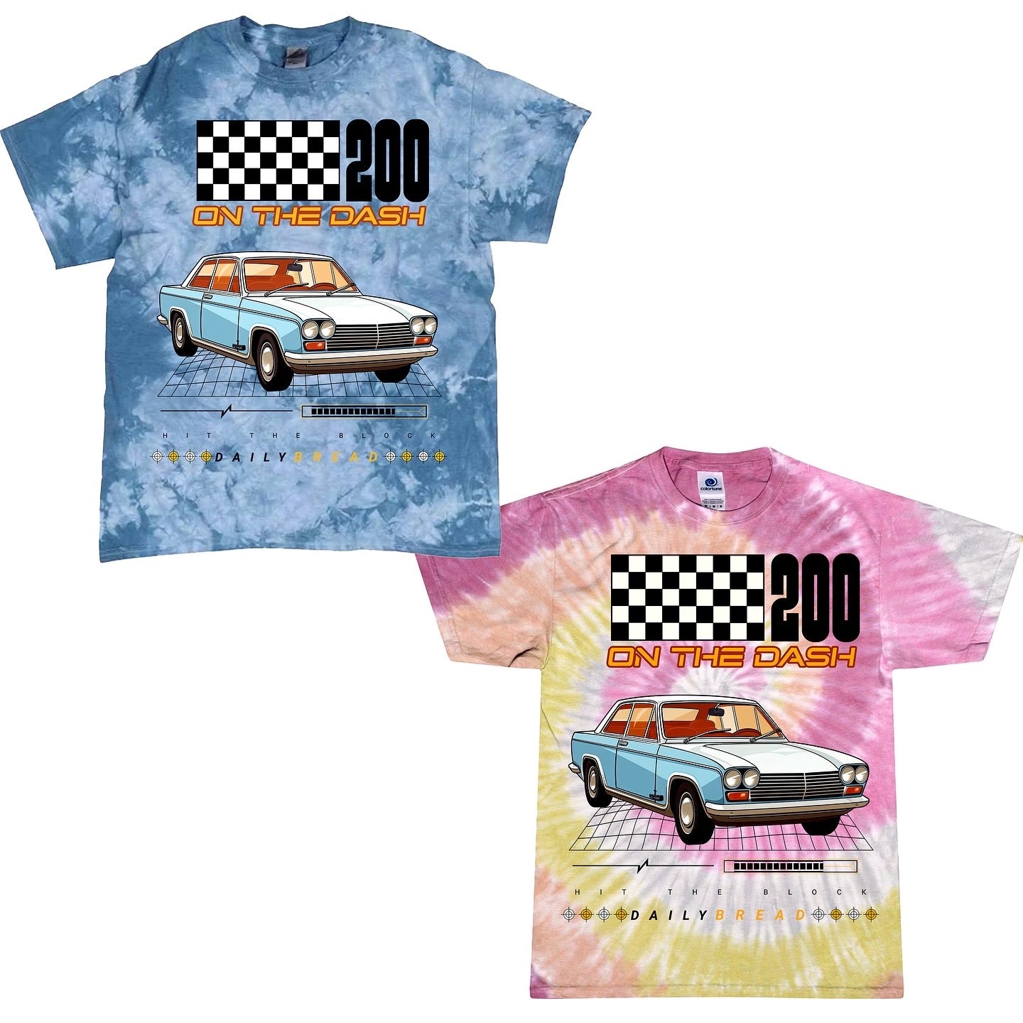 DAILY BREAD 200 on the Dash V2 t shirt