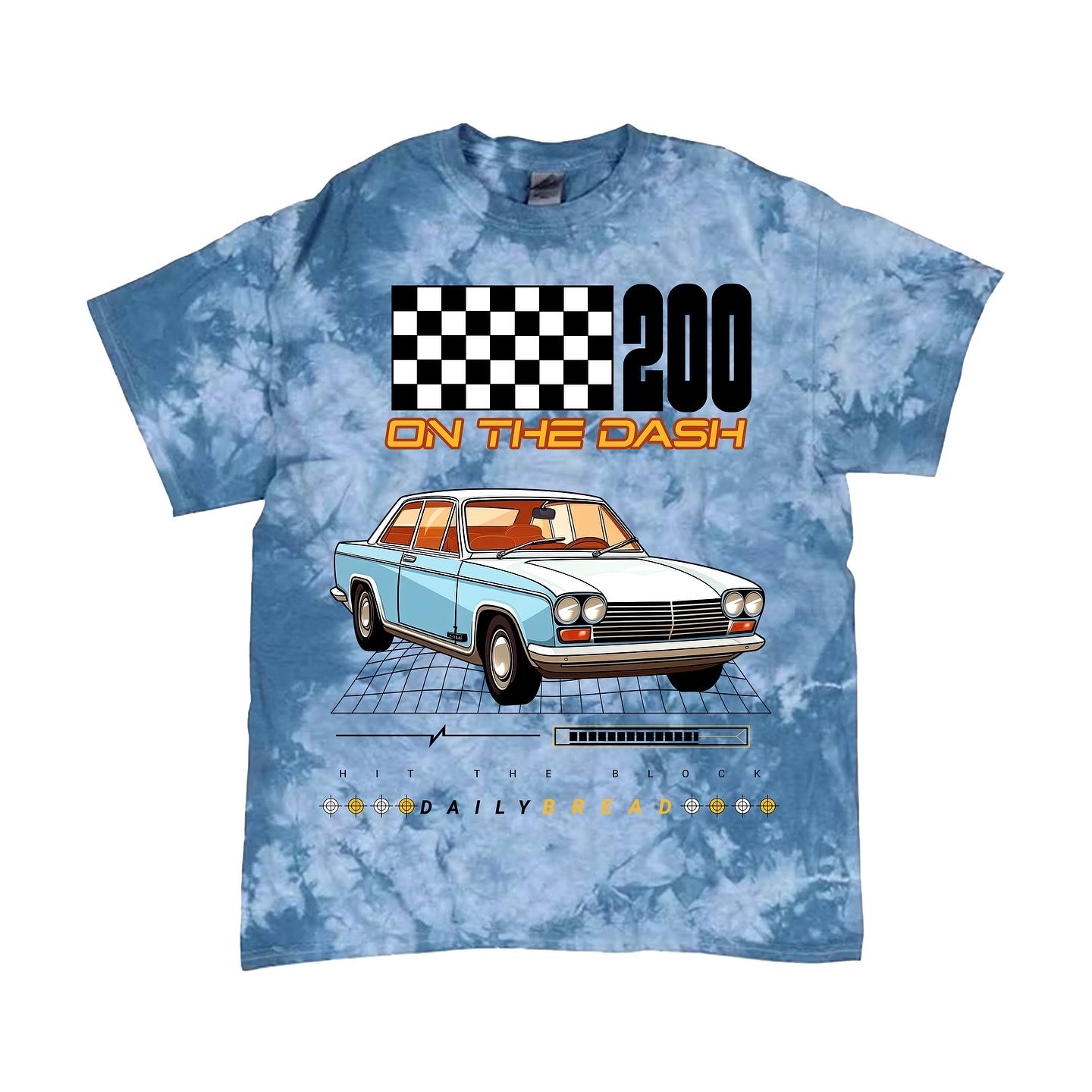 DAILY BREAD 200 on the Dash V2 t shirt