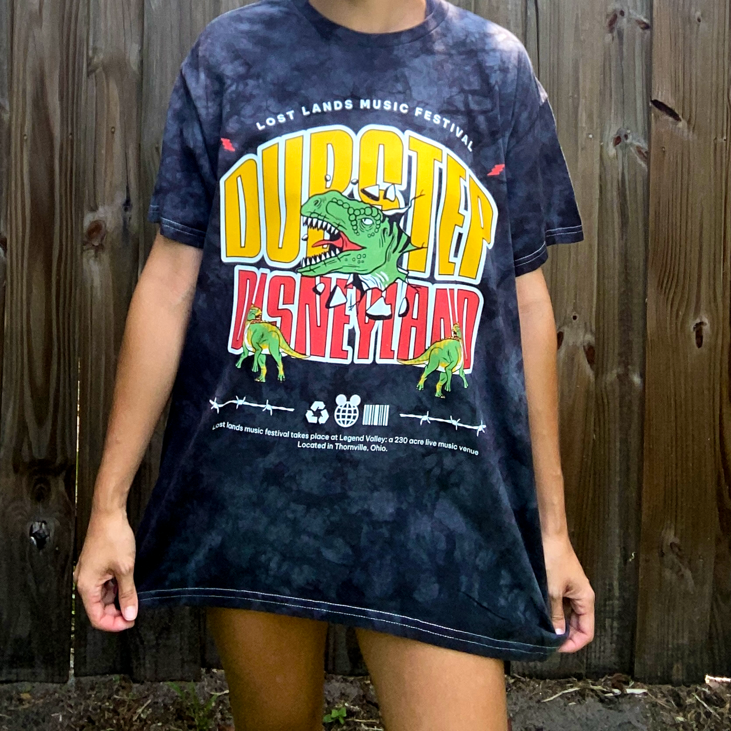 LOST LANDS dubstep disneyland t shirt | lost lands excision edm music festival merch