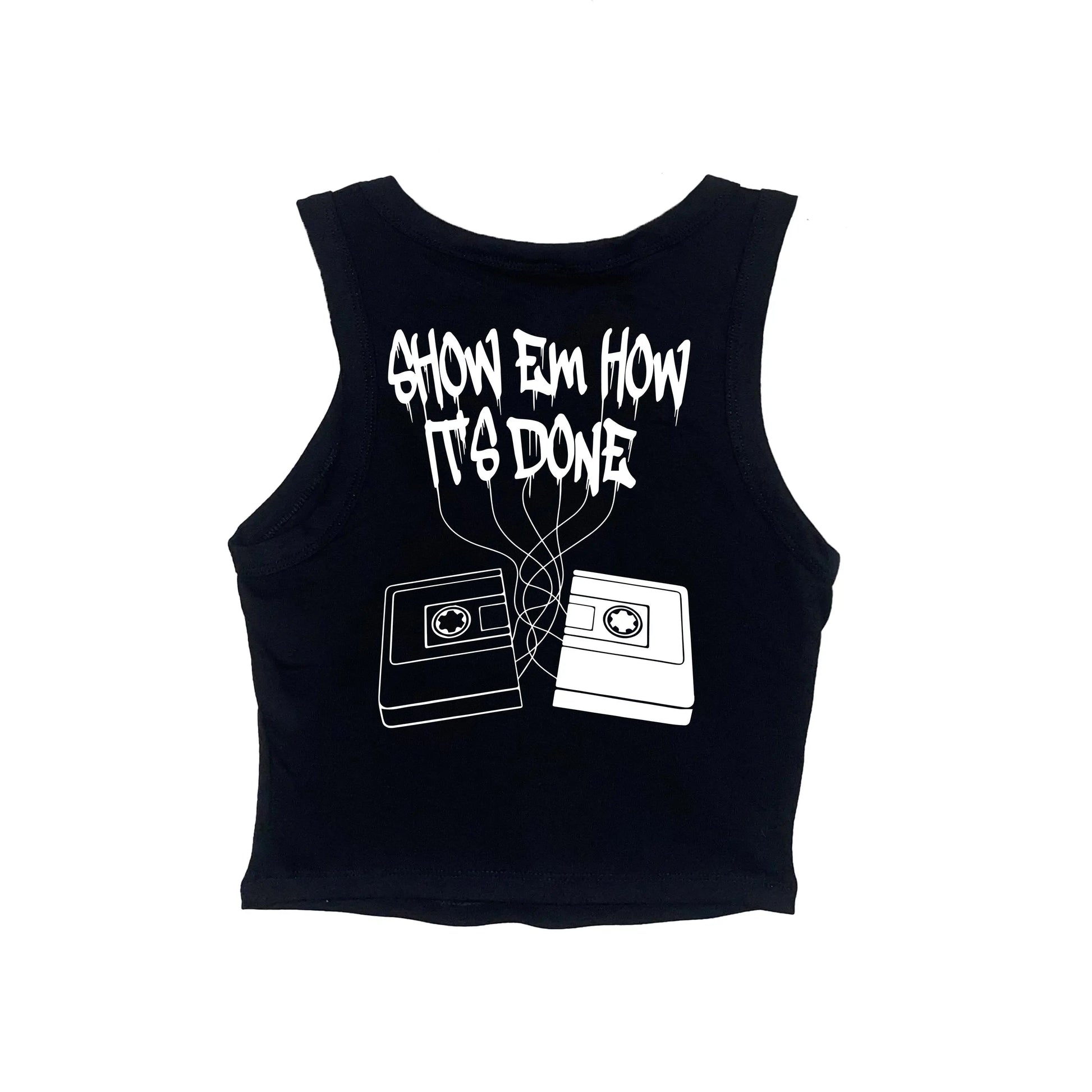 Tape B | Tape B Tank Top BassBabeBleachDyes